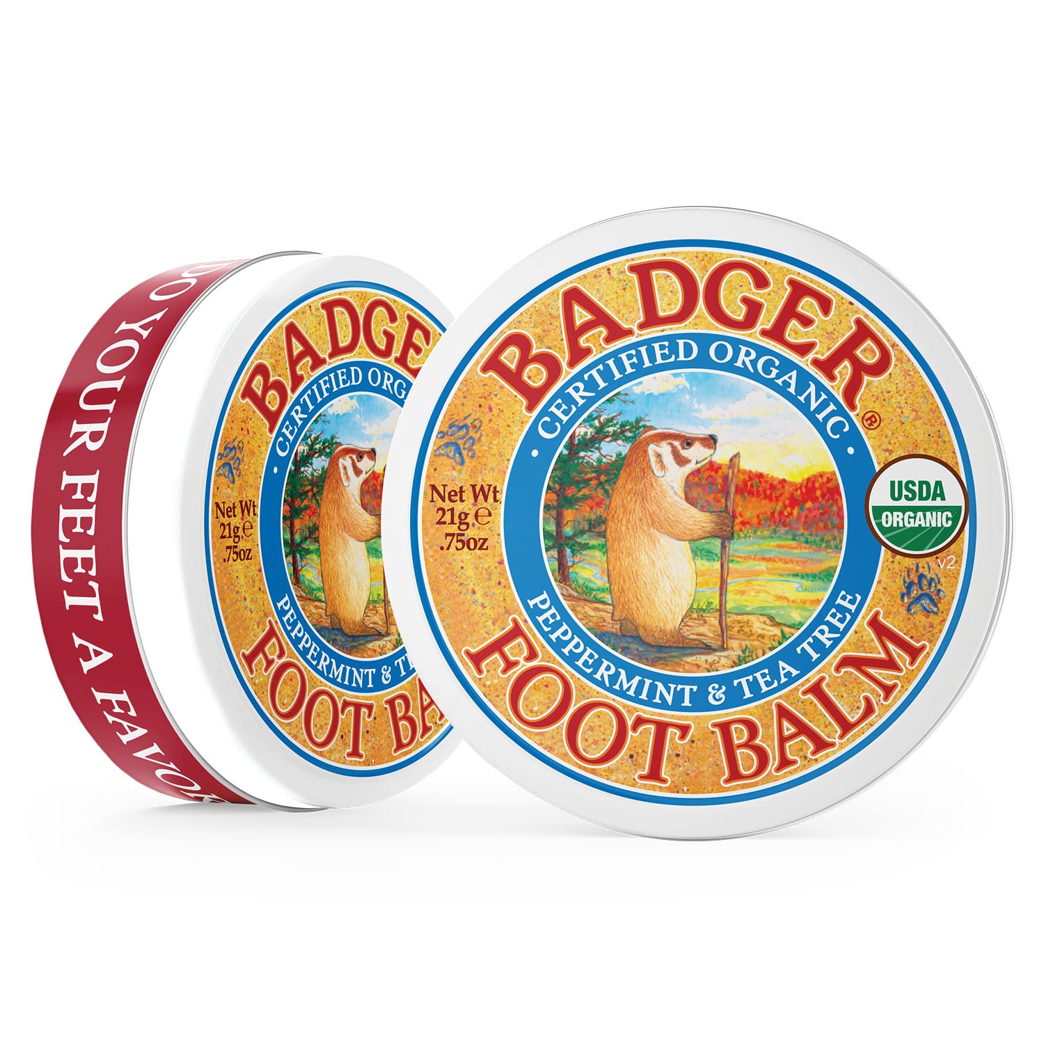 Badger Foot Balm 0.75 oz.